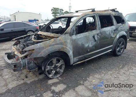 2019 Dodge Journey Crossroad from USA, damaged, VIN 3C4PDCGB6KT869350